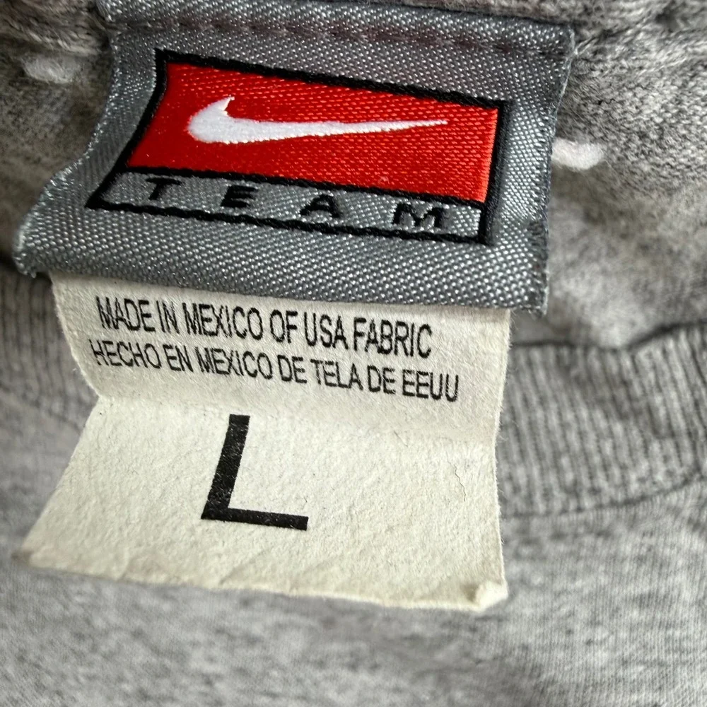 Nike T-Shirt Large Gray Oakland Athletics‎ MLB Graphic Short Sleeve Kids